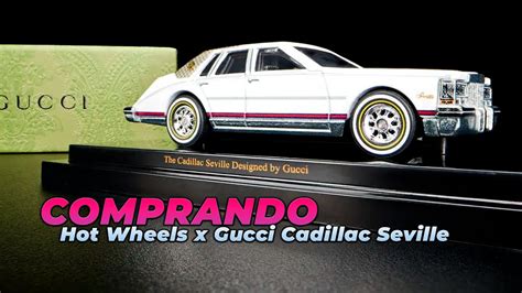 hot wheels x gucci cadillac seville replica|gucci toys.